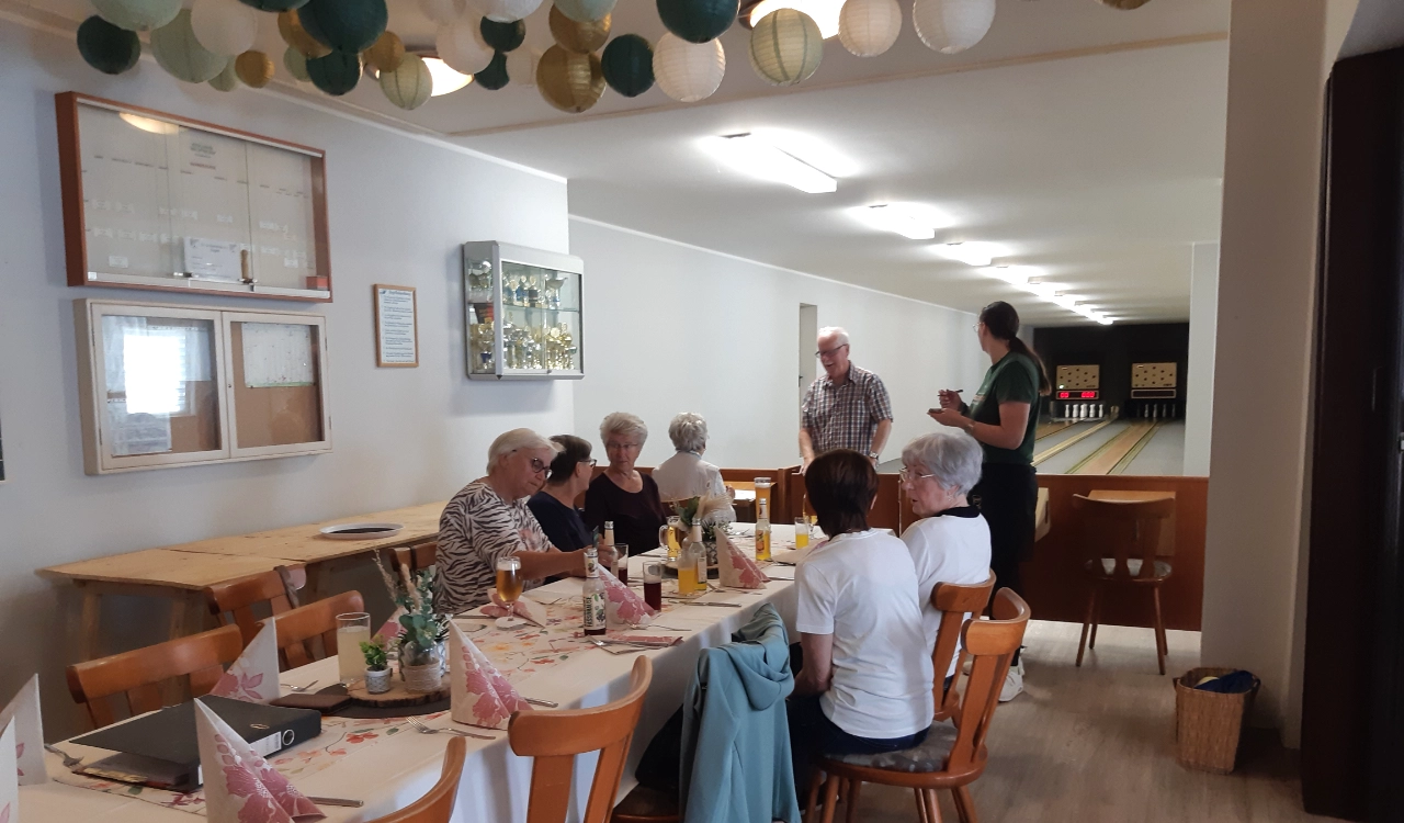 Kegeln Radtour zum Kegeln